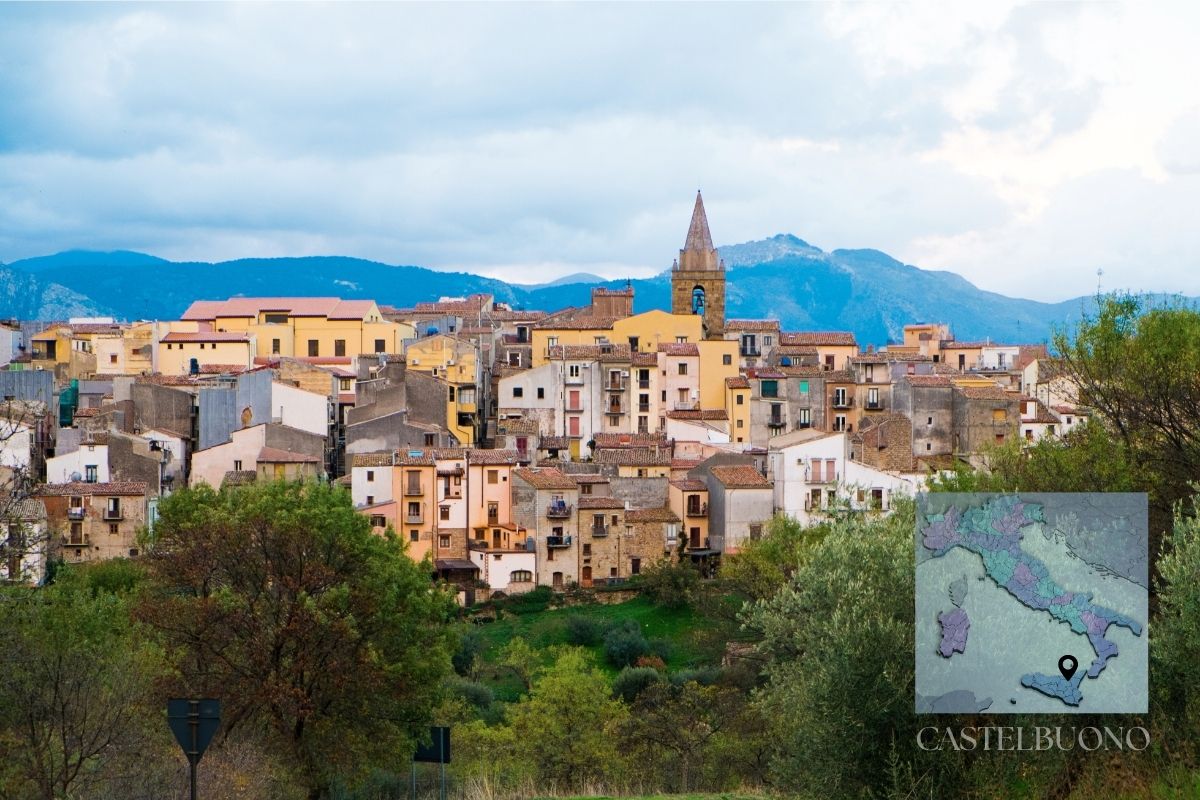 Cidade de Castelbuono, Sicilia. Berco da Fiasconaro