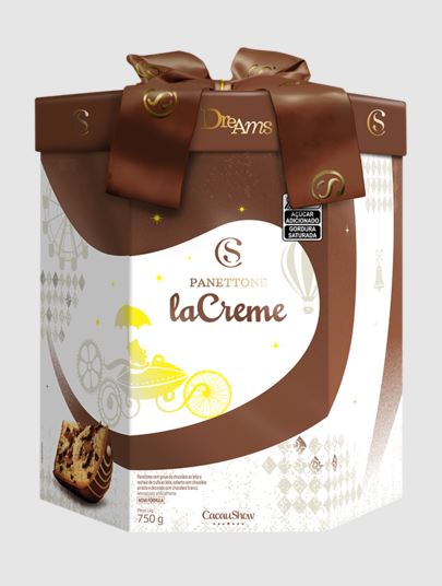 Panetone Cacau Show laCreme Premium ao Leite