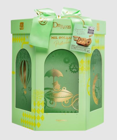 Panetone Dreams Pistache Mil Folhas