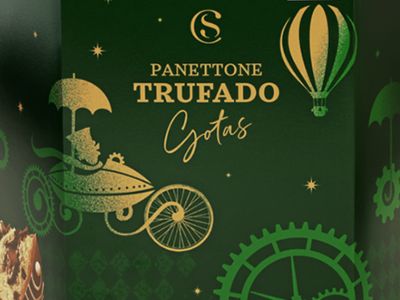 Panetone Cacau Show Trufado