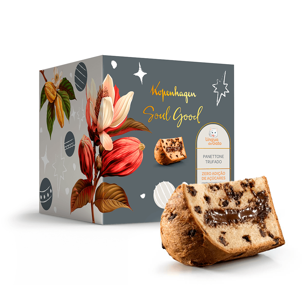 Panettone Kopenhagen Língua de Gato Soul Good