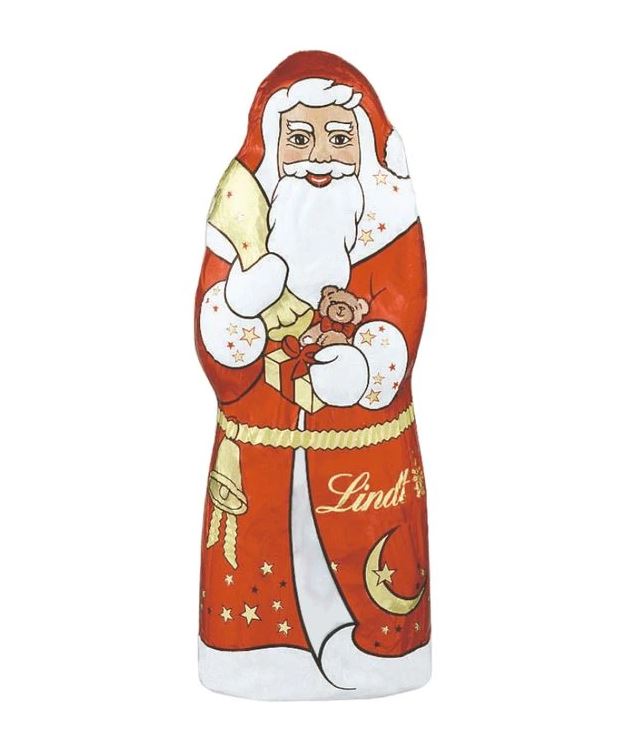 Papai Noel de Chocolate Lindt