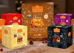 Panetones sem glúten e sem lactose da Équilibre